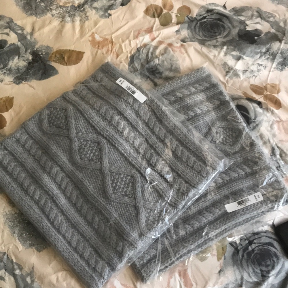 Michael Kors Grey Scarves - Picture 2 of 3